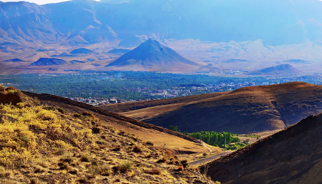 نمایی از شهر تفرش